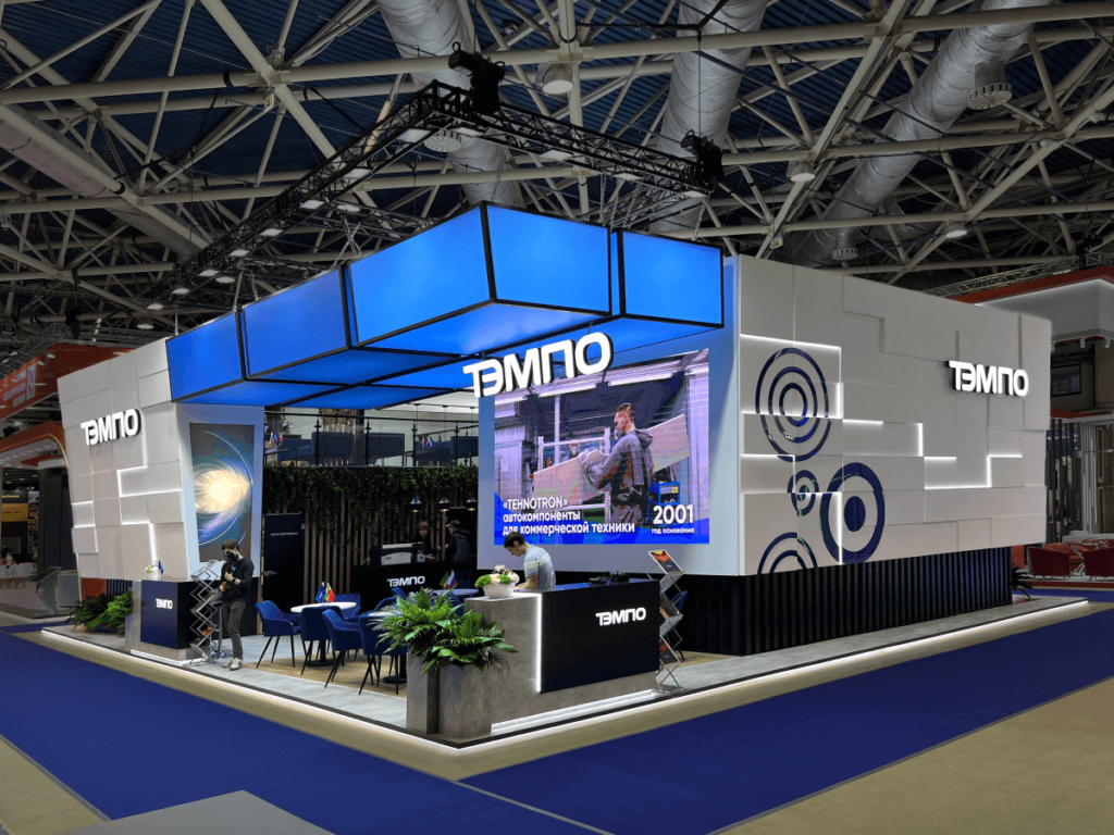 Двухэтажные выставочные стенды