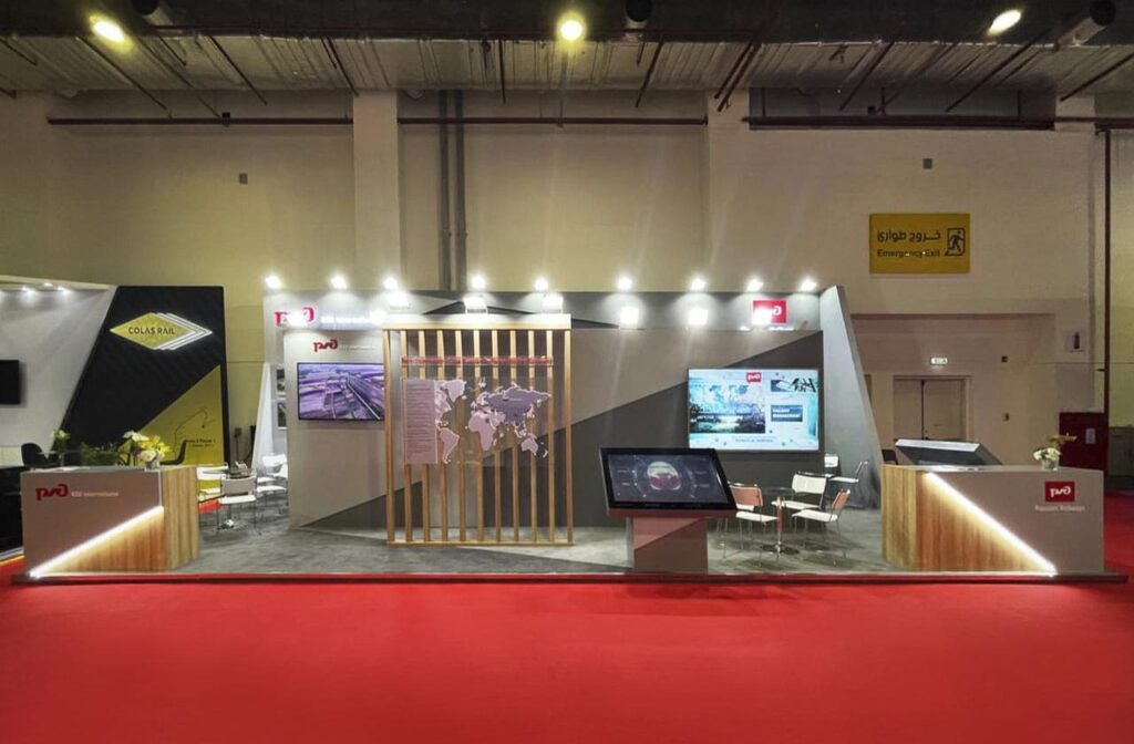 Russian Railways Event Stands | INSIGHT EXPO 3